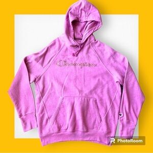 Champion authentic athletic wear large pink hoodie
